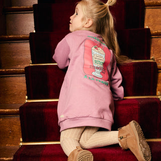 Pullover-Kleid Valerian mit Rückenprint von Daily7Kids