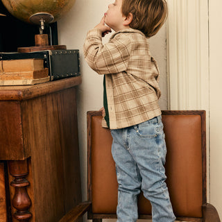 Jeanshose Straight Fit Denim Blau von Daily7Kids