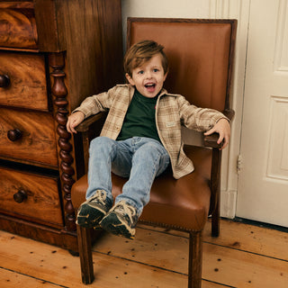 Jeanshose Straight Fit Denim Blau von Daily7Kids