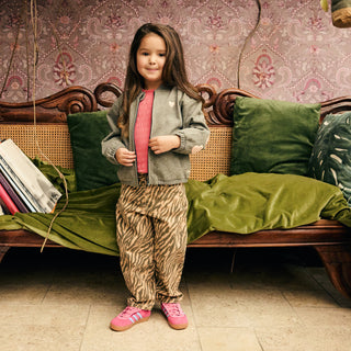 Jeans Barrel Fit mit Tigerprint von Daily7Kids