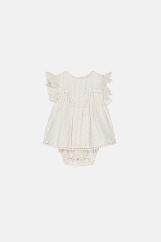SPITZEN-BABYKLEID LULLA CREAM VON LOUISE MISHA