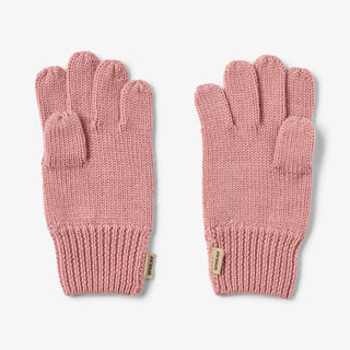 Merinowolle Handschuhe Rose von Wheat