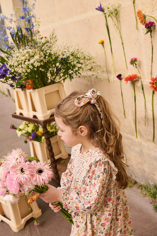 Scrunchie Chloe Cream Wild Flowers von Louise Misha