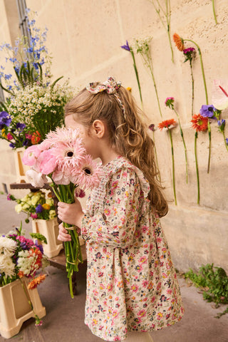 Scrunchie Chloe Cream Wild Flowers von Louise Misha