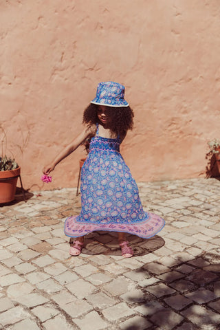 SOMMERKLEID MARCELINE BLUE CAPRI VON LOUISE MISHA