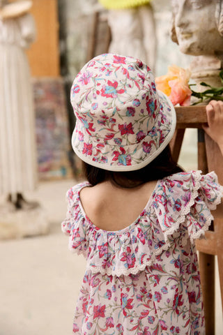 SONNENHUT LAJIK CREAM FLORAL HAVEN VON LOUISE MISHA