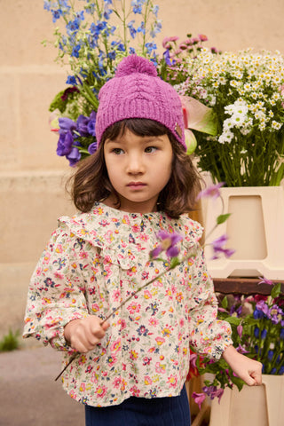 Bluse Cleo Cream Wild Flowers von Louise Misha