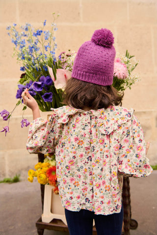 Bluse Cleo Cream Wild Flowers von Louise Misha