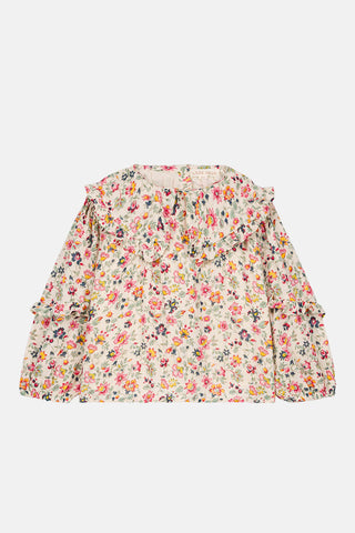 Bluse Cleo Cream Wild Flowers von Louise Misha