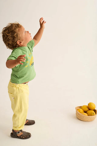 Baby T-Shirt Ian Green Yes Sun von Cozmo