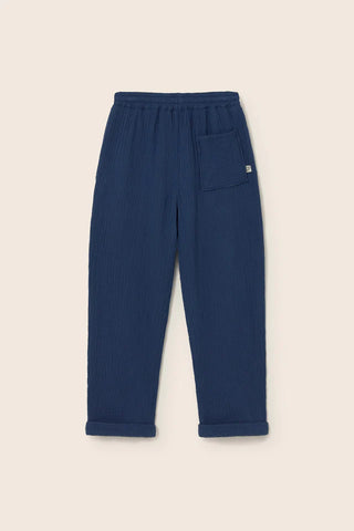 Musselinhose Iker Navy Blau von Cozmo