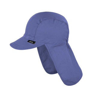 Sonnenhut UPF 50+ Mit Nackenschutz für Kinder Hellblau von Pure Pure