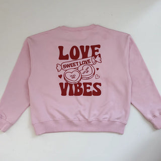 Kids Sweater love vibes | blossom von romi.