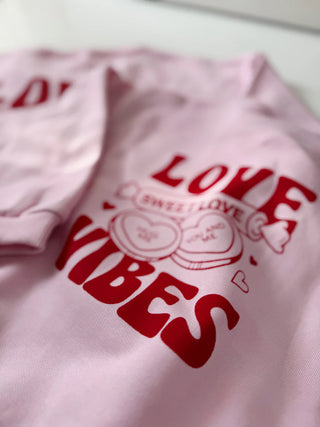 Kids Sweater love vibes | blossom von romi.