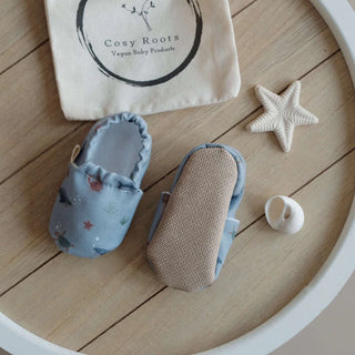 Vegan shoes forest animals from Cozy Roots