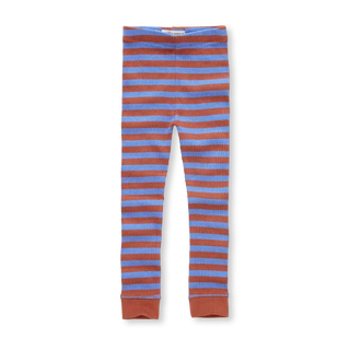Baby Rib Hose Braun Blau gestreift von Sproet & Sprout