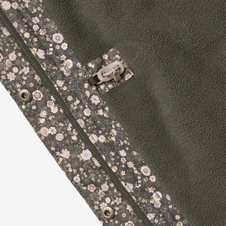 Winterjacke Tove Tech Black Sea Flowers von Wheat