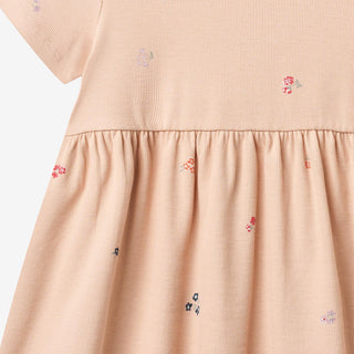 Jersey Dress Anna Rose Flowers von Wheat