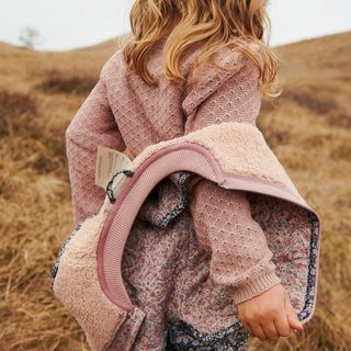 Strickjacke Magnella Rose Powder von Wheat
