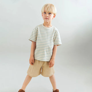 MUSSELINSHORTS ATLASZ WARM SAND VON WHEAT