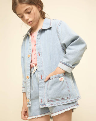 Jeansjacke Denim Bleach von Búho