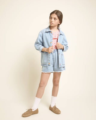 Jeansshorts Denim Bleach von Búho