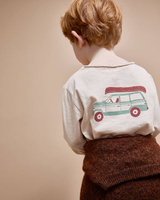 Langarm-Shirt Tahoe Ivory von Búho Barcelona