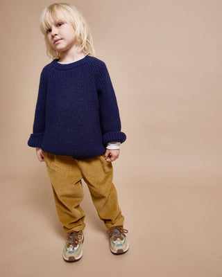 Strick Pullover Navy von Búho Barcelona