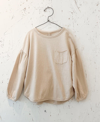 Langarm Shirt Beige von Play Up