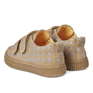 Leinen-Sneaker Sand von Angulus