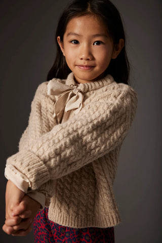 Strick Cardigan Martinique Stone von Cozmo