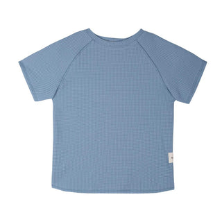 WAFFEL SHIRT HELLBLAU VON PURE PURE