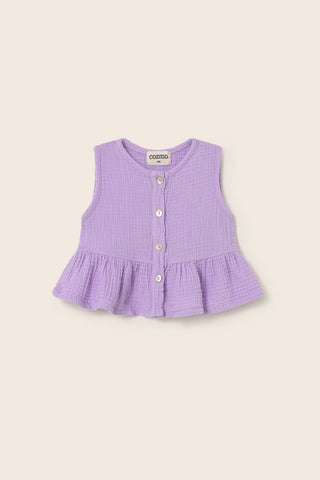 Baby Musselin-Top Posy Lavender von Cozmo