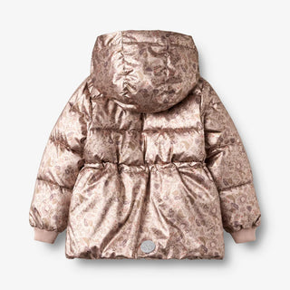 Mimmi winter jacket with floral pattern from Wheat