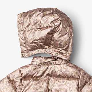 Mimmi winter jacket with floral pattern from Wheat