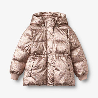 Mimmi winter jacket with floral pattern from Wheat