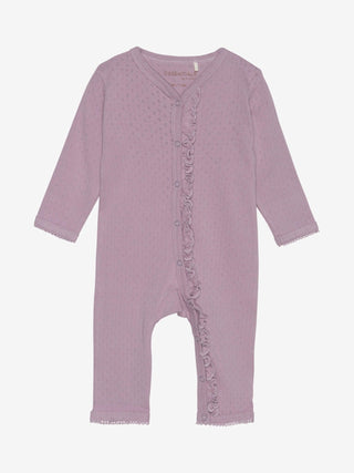 Pyjama mit Lochmuster Lila von Fixoni