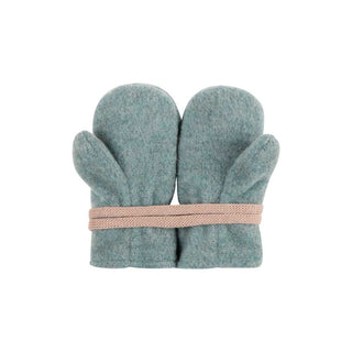 Wollfleece Babyhandschuhe Salbei von Pure Pure