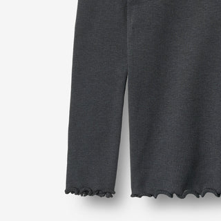 Modal Rib Langarmshirt Reese Night von Wheat