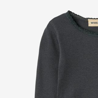 Modal Rib Langarmshirt Reese Night von Wheat