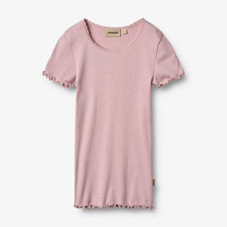 Modal Rib T-Shirt Katie Lavender Mist von Wheat