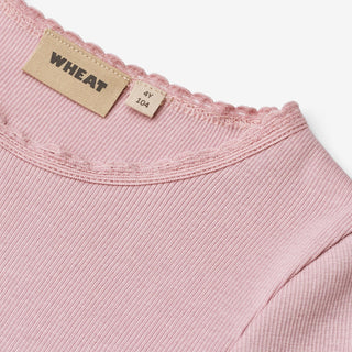 Modal Rib-Langarmshirt Reese Lavender Mist von Wheat