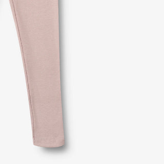 Modal Rib Leggings Soft Lilac von Wheat