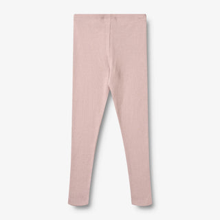 Modal Rib Leggings Soft Lilac von Wheat