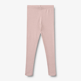Modal Rib Leggings Soft Lilac von Wheat