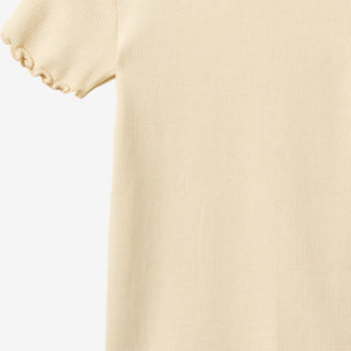 Modal Rib T-Shirt Katie Barely Apricot von Wheat