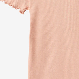 Modal Rib T-Shirt Katie Rose Cloud von Wheat