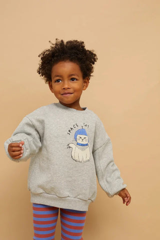 Baby Rib Hose Braun Blau gestreift von Sproet & Sprout