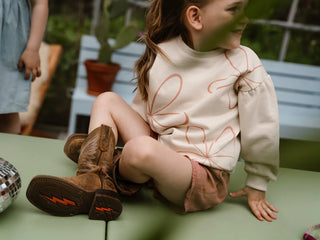 Shorts Ash Rose gestreift von Daily7Kids