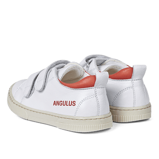Sneaker mit Klettverschluss Weiss von Angulus